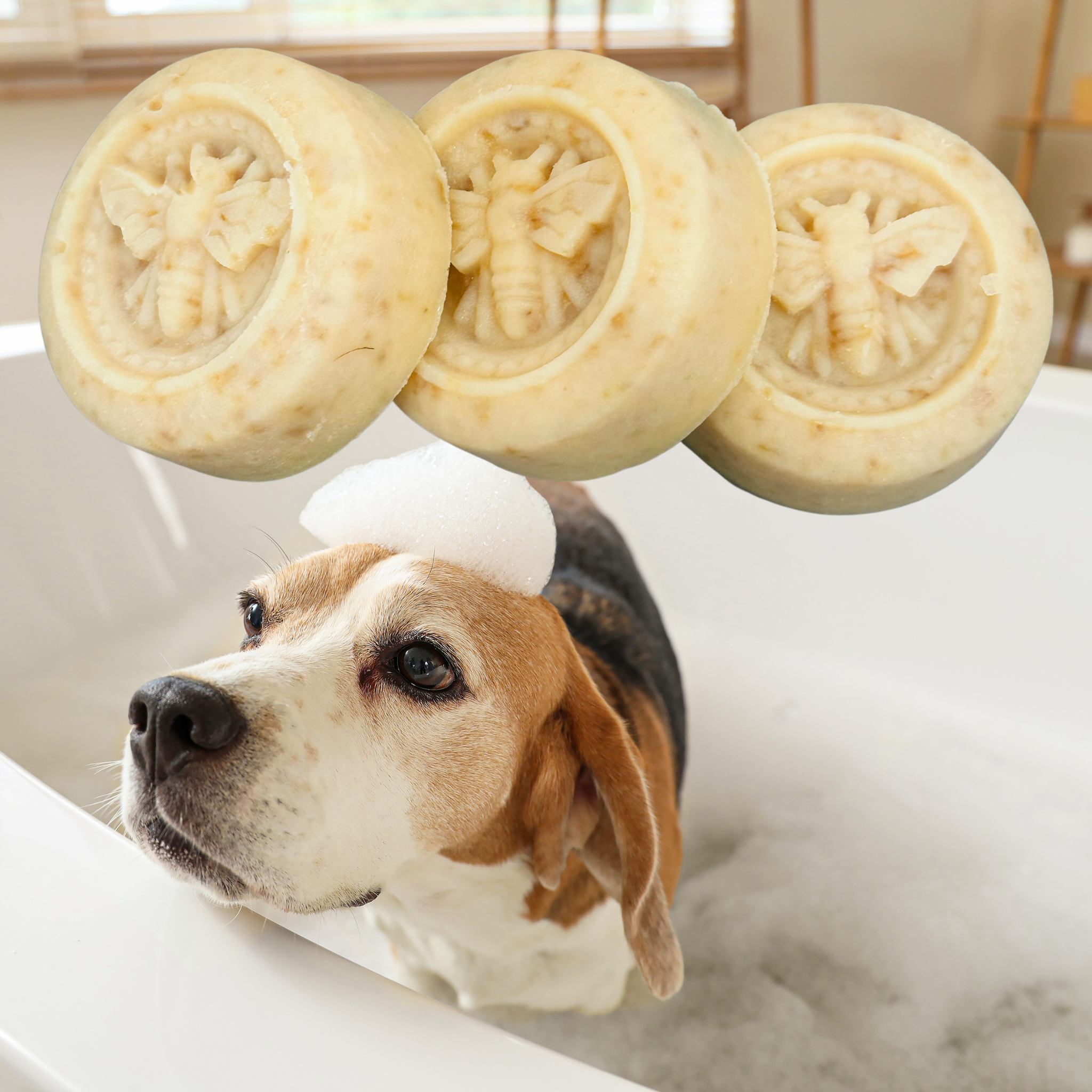 Milk, Oatmeal & Honey Fur Baby Soap with Chamomile Essential Oil
