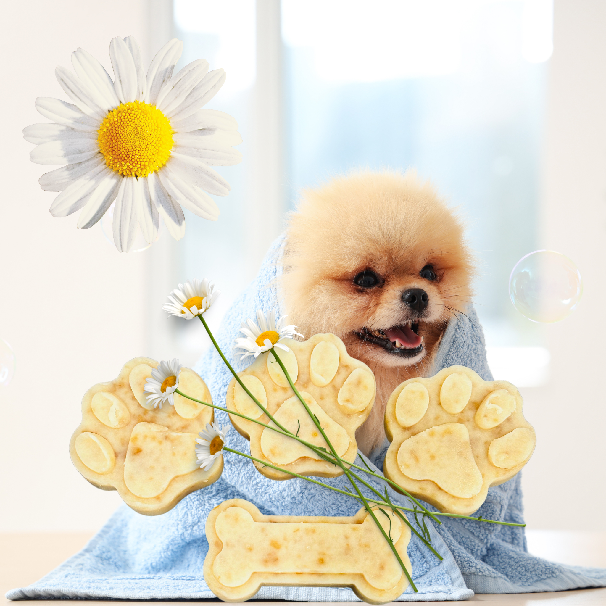Milk, Oatmeal & Honey Fur Baby Soap with Chamomile Essential Oil