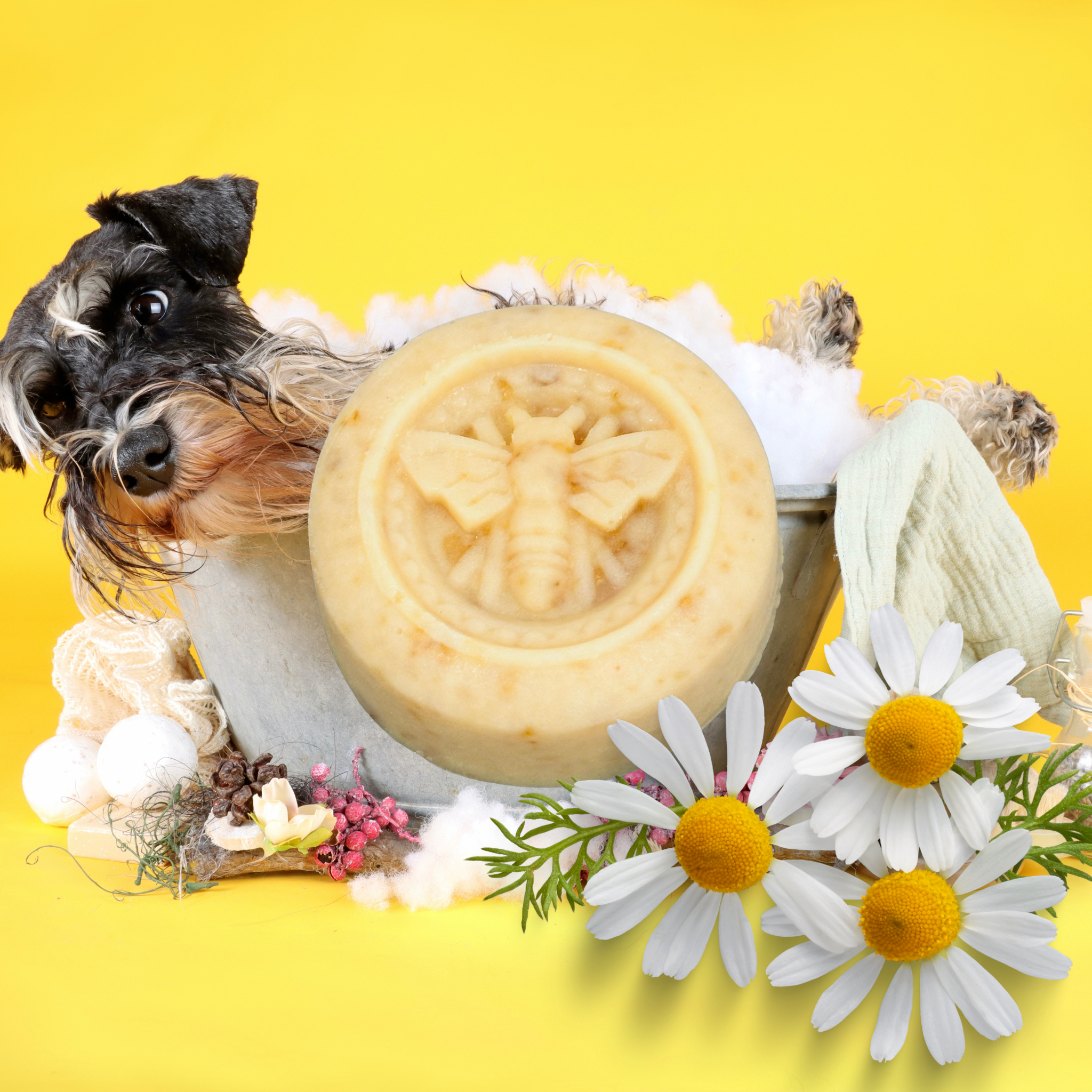 Milk, Oatmeal & Honey Fur Baby Soap with Chamomile Essential Oil