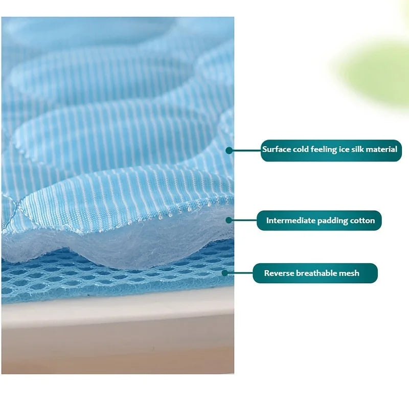Breathable Self Cooling Pet Mat for Dogs, Lightweight Cooling Pad for Summer